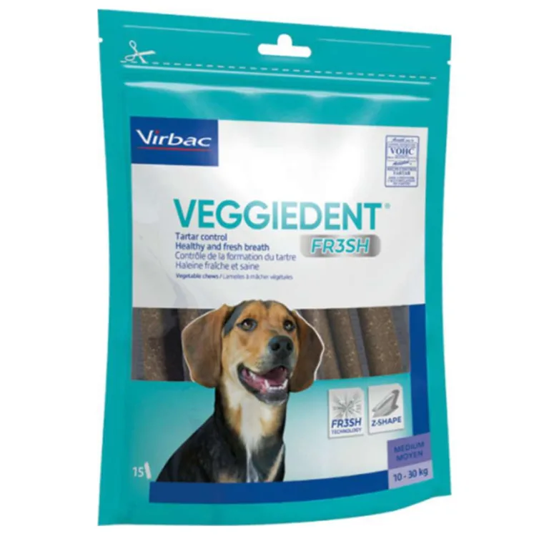 Virbac VeggieDent Fresh Medium 15τμχ