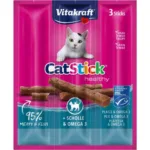 Vitakraft CatStick Classic με Γλώσσα 3τμχ