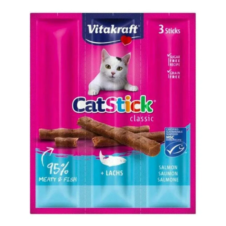 Vitakraft CatStick Classic με Σολομό 3τμχ