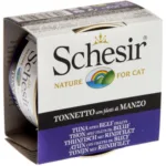 Schesir Nature for Cat with Tuna & Beef in Jelly 85gr
